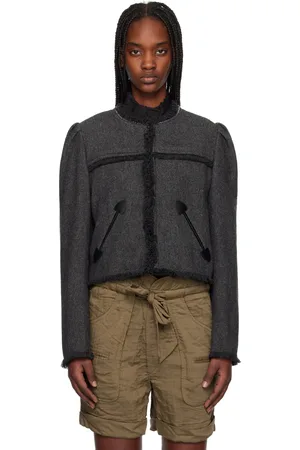 Isabel Marant Blouson Delphina gris