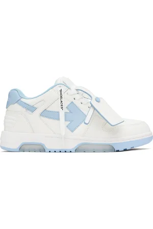 OFF-WHITE Baskets Out Of Office blanc et bleu