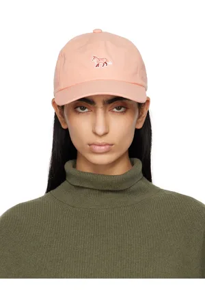Maison Kitsuné Casquette orange à logo de renard