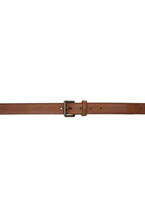 Hed Mayner Ceinture brune à boucle à ardillon