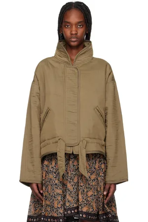 Isabel Marant Blouson Selane kaki