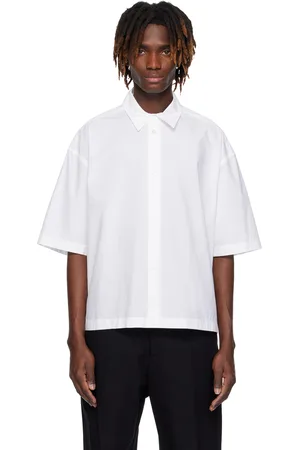 STUDIO NICHOLSON Chemise Sanko blanche