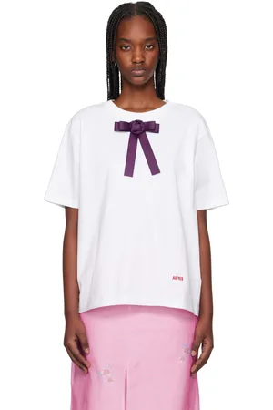 AO Yes T-shirt Pankou blanc à appliqué à boucle