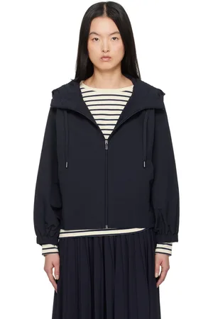 Max Mara Blouson Elis bleu marine
