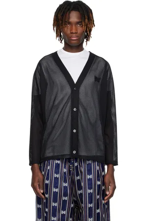 Pins & Needles Cardigan noir en filet