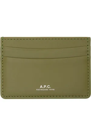 A.P.C. Porte-carte André vert