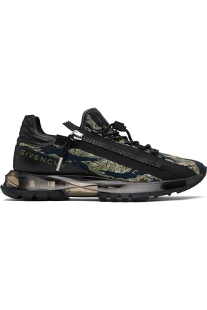 Givenchy Baskets Spectre noir et kaki