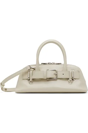 OSOI Mini sac blanc cassé à glissière et à boucle Brocle