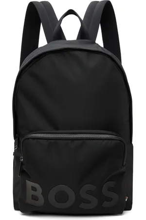 HUGO BOSS Sac à dos noir à logo