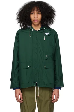 Beams Blouson réversible Sailing vert