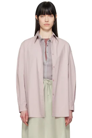 AMOMENTO Chemise surdimensionnée rose