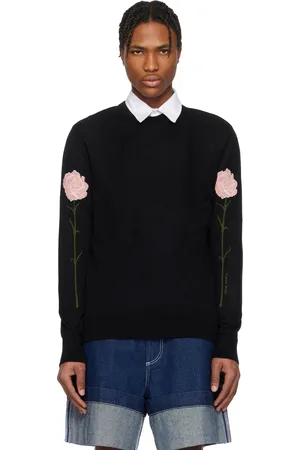 Simone Rocha Pull noir à images d