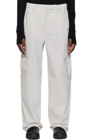 J EONGL I Pantalon cargo beige en nylon