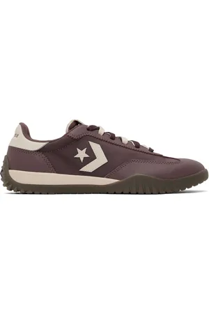 Converse Baskets Run Star bourgogne en nylon et en cuir