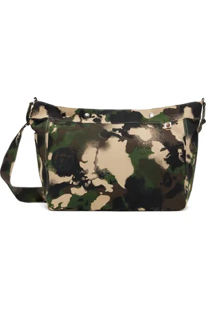 BAPE Sac vert à motif camouflage Map