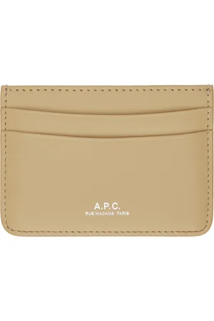 A.P.C. Porte-carte André beige