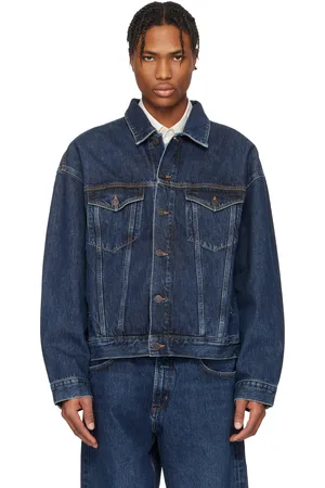 AGOLDE Blouson Stefano bleu en denim