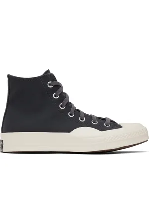 Converse Baskets montantes Chuck 70 bleu marine à bout texturé