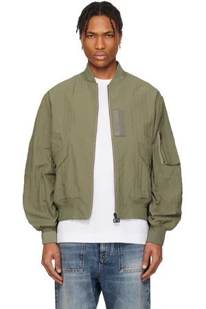 Givenchy Blouson aviateur kaki à monogrammes 72