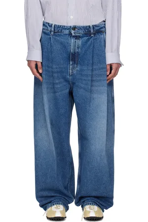 Hed Mayner Jean bleu à plis
