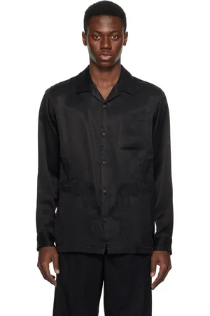 Maharishi Chemise noire en cupro - Year of the Snake