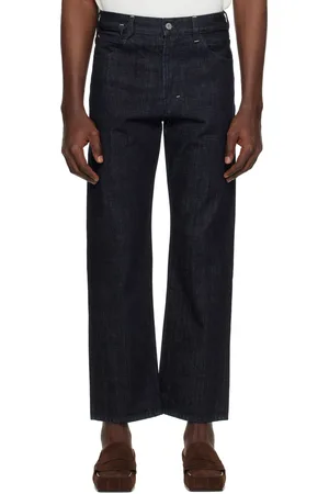 Jacquemus Jean Venice de-Nîmes bleu marine - La croisière