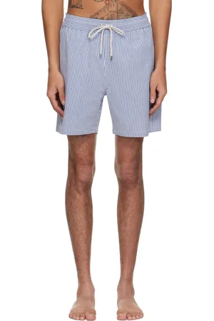 Ralph Lauren Maillot de bain Traveler bleu et blanc