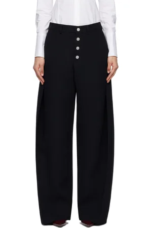 Jean Paul Gaultier Pantalon sculptural noir