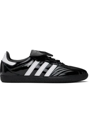 adidas Baskets Samba noires à languette prolongée