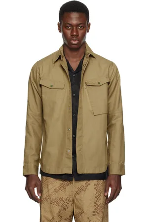 Maharishi Chemise brun clair - Miltype