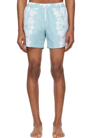 COMMAS Maillot de bain bleu à motif fleuri Paradise