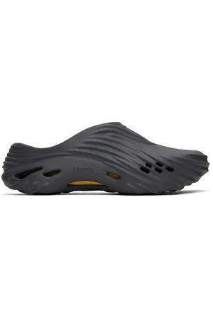 Crocs Sabots Wave noirs à semelle Echo