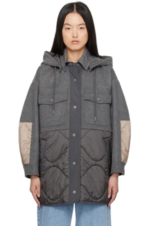Max Mara Blouson Ossola gris