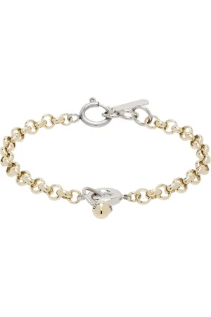 Justine Clenquet Bracelet Sinead doré et argenté