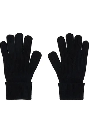 Ermenegildo Zegna Gants noirs - Oasi Cashmere