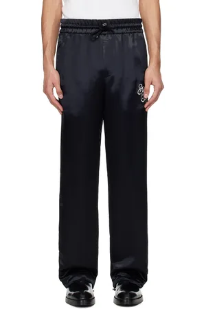 AMIRI Pantalon de survêtement noir à monogramme à note de musique