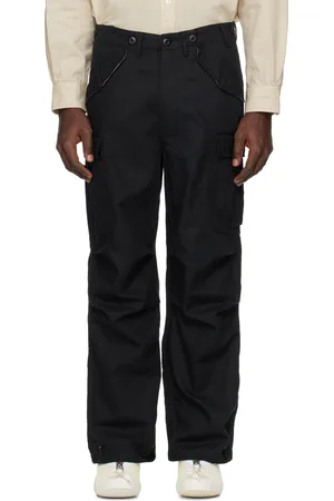Maharishi Pantalon cargo M65 noir en chanvre