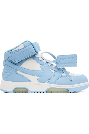 OFF-WHITE Baskets Out Of Office bleu et blanc
