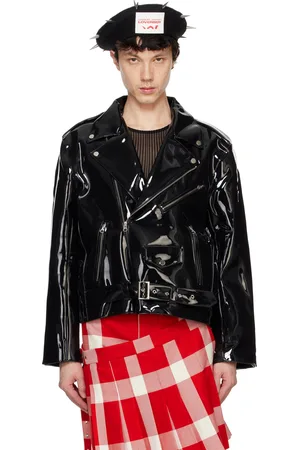 Charles Jeffrey Loverboy Blouson motard noir