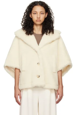 Max Mara Manteau Aleggio blanc - The Cube