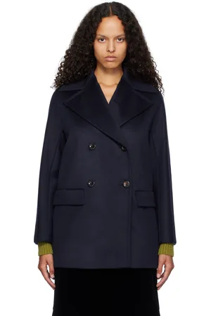 Max Mara Caban Kent bleu marine - Studio
