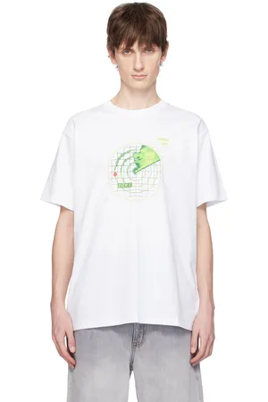 DIME T-shirt blanc à image de radar