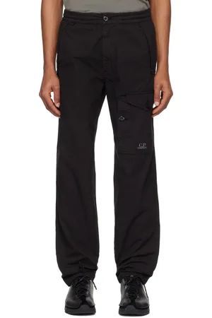 C.P. Company Pantalon cargo noir en microreps