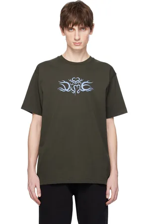 DIME T-shirt noir à logo Baby Fresh