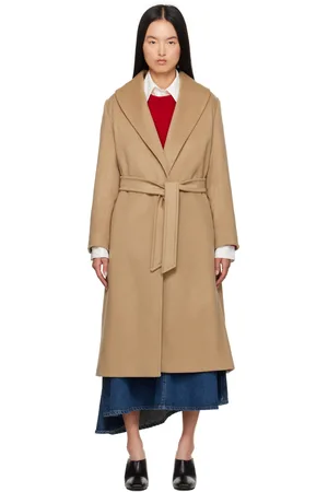 Max Mara Manteau Loriana brun clair - Studio