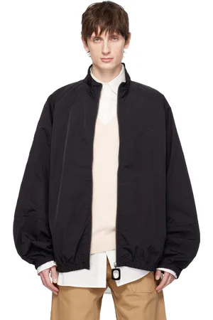 J.W.Anderson Blouson de survêtement noir à manches raglan