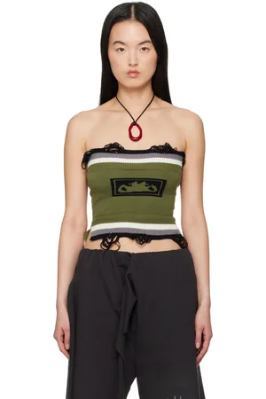 OTTOLINGER Haut tube vert en tricot