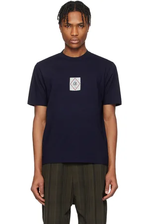 C.P. Company T-shirt bleu en jersey à logo