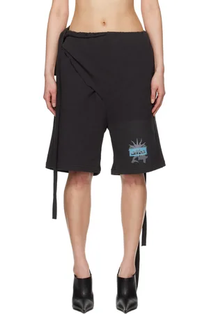 OTTOLINGER Short de survêtement noir à assemblage portefeuille