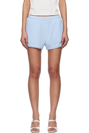 Kijun Short Frill bleu en jersey